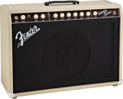 FENDER SUPER SONIC 22 COMBO BLOND ламповый гитарный комбо, 22 Вт