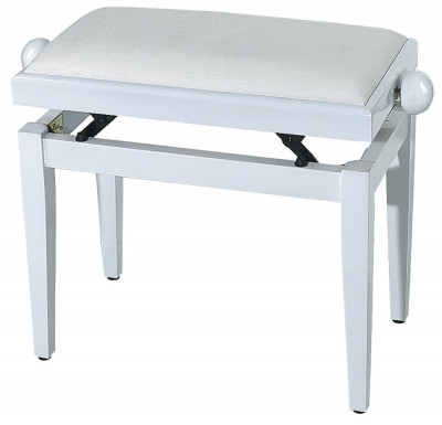 Банкетка для пианино GEWA FX PIANO BENCH WHITE HIGHGLOSS белого цвета глянцевая