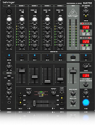 DJ пульт Behringer DJX750 PRO MIXER