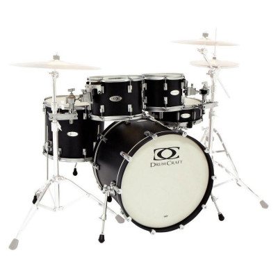 DRUMCRAFT Series 8 Progressive Maple Cardiac Burst Black Nickel HW акустическая барабанная установка