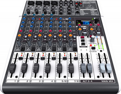 Behringer Xenyx X 1204USB компактный малошумящий микшерный пульт