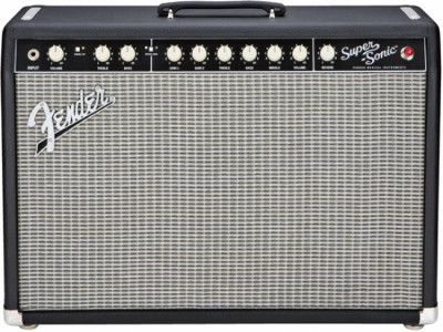 FENDER Super-Sonic 22 Combo, Black, 230V EUR ламповый кобик 22 Вт