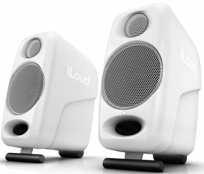 IK MULTIMEDIA iLoud Micro Monitor - White пара настольных активных громкоговорителей 50 Вт DSP Bluetooth