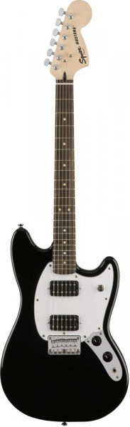 Электрогитара FENDER (V) SQUIER BULLET MUSTANG HH BLK, цвет черный