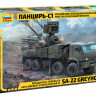 Российский зенитный ракетно-пушечный комплекс "Панцирь-С1" 1/72