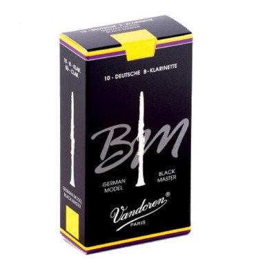 Трости для кларнета Vandoren Bb CR-182 № 2 BLACK MASTER 10шт