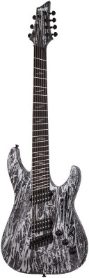 SCHECTER C-7 MULTISCALE SILVER MOUTAIN 7-струнная электрогитара