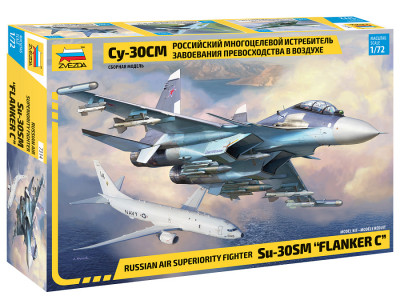 Российский истребитель "СУ-30СМ" 1/72