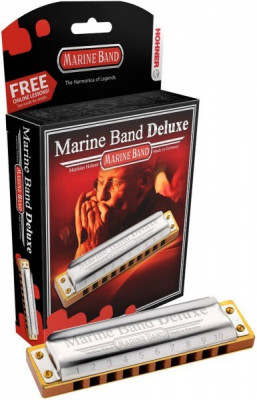 Hohner Marine Band Deluxe 2005-20 E губная гармошка диатоническая