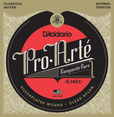 D'ADDARIO EJ45C Composite Normal 28-44 струны для классической гитары