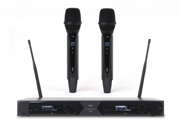 Радиосистема FBW P1R2 VOCAL с двумя ручными передатчиками Радиосистема FBW P1R2 VOCAL с двумя ручными передатчиками