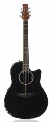 APPLAUSE AB24II-5 Balladeer Mid Cutaway Black электроакустическая гитара