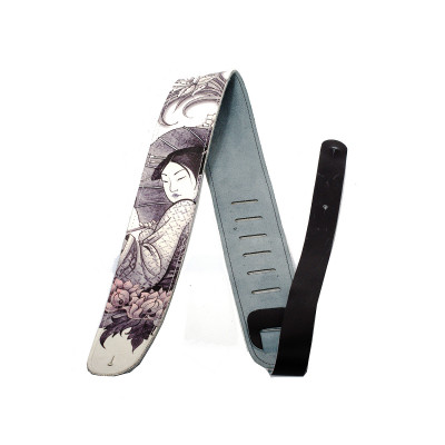 Perri's P25TJ-655 TATTOO JOHNNY - ремень для гитары кожаный