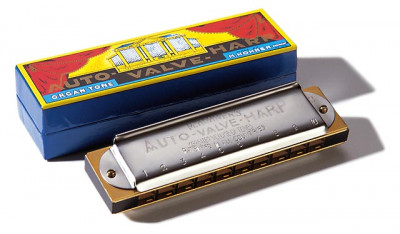 Губная гармошка октавная HOHNER Auto Valve 105/40 C (M10501)