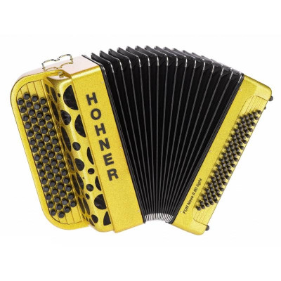 HOHNER Fun Nova II 80 light gold glitter (B-Stepped) 3/4 баян