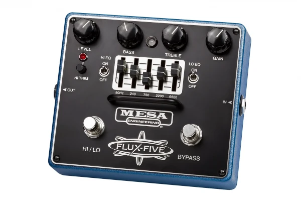 MESA BOOGIE FLUX-FIVE OVERDRIVE+ педаль эффектов овердрайв + пятиполосный эквалайзер
