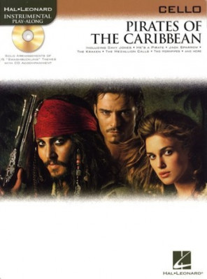 HL00842192 KLAUS BADELT PIRATES OF THE CARIBBEAN (CELLO) VLC BOOK/CD