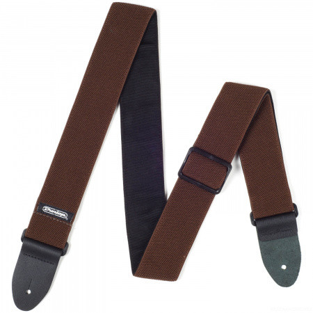 DUNLOP D69-01BR Mesh Chocolate ремень гитарный, ткань, коричневый