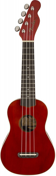 Fender UKULELE VENICE CHERRY укулеле-сопрано