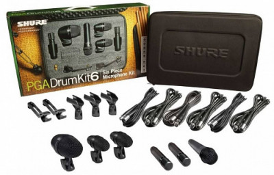 Shure PGADRUMKIT6 комплект микрофонов для ударных