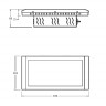 Involight LED STROB500 - светодиодный стробоскоп, SMD 5050 (648 шт.), цвет белый