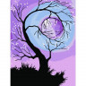Картина по номерам 15х20 ОБНИМАЯ ЛУНУ (9 цветов)