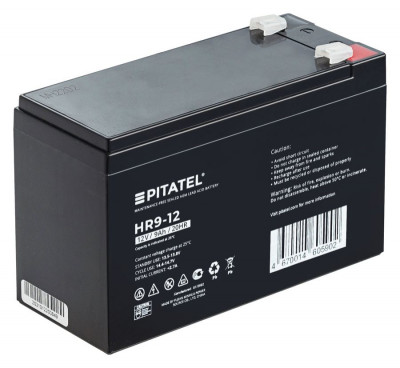 Аккумулятор для ИБП Pitatel HR9-12, 12V 9Ah