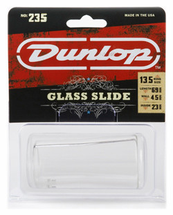 DUNLOP 235 Tempered Flare Large слайд для гитары стеклянный