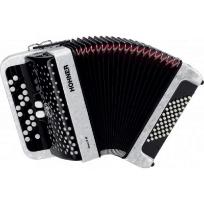 HOHNER Nova II 48 (A1551/A4251) white аккордеон гриф B