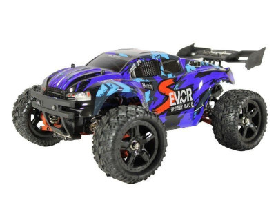 Радиоуправляемая трагги Remo Hobby S EVO-R Brushless UPGRADE V2.0 (синяя) 4WD 2.4G 1/16 RTR