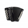 HOHNER MATTIA IV 120 BK gun black (B-Stepped) 4/4 баян