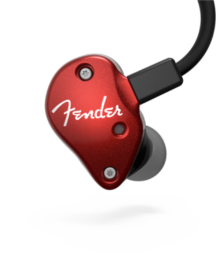 FENDER FXA6 PRO IEM- RED Внутриканальные наушники с 9,25мм драйвером, HDBA твиттером и бас портом