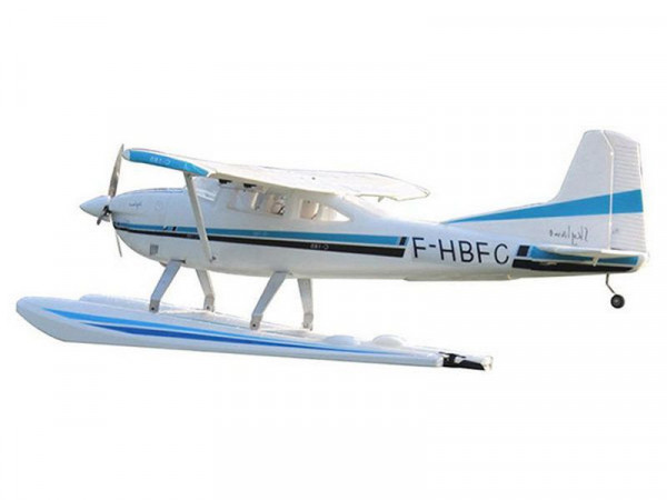 Радиоуправляемый самолет Top RC Cessna 1.5m C185 PRO на поплавках KIT