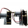 Редуктор левый и правый для танка КВ-1 с подшипниками и Моторами (металл)