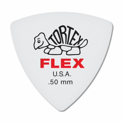 DUNLOP  456P.50 Tortex Flex Triangle Набор медиаторов 6 шт