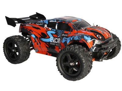 Радиоуправляемая трагги Remo Hobby S EVO-R UPGRADE (красный) 4WD 2.4G 1/16 RTR