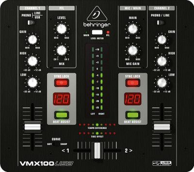 DJ пульт Behringer VMX100USB