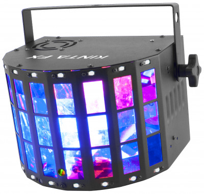 CHAUVET-DJ Kinta FX компактный эффект 3в1 - многолучевой эффект, лазерный эффект, стробоскоп.