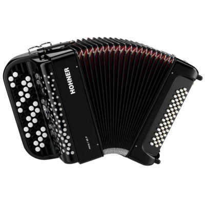 HOHNER Nova I 49 F black (B-Stepped) 1/2 баян