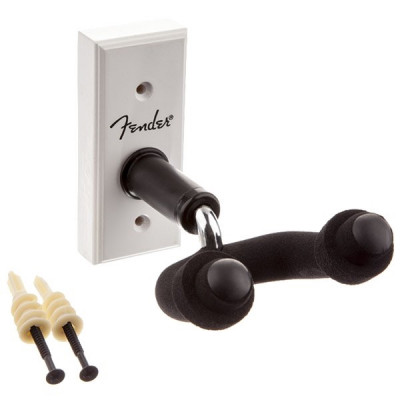 FENDER® Wall Hanger, White - крюк для гитары настенный, цвет белый