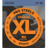 Струны для электрогитары D'ADDARIO EPS510 ProSteels, Regular Light, 10-46