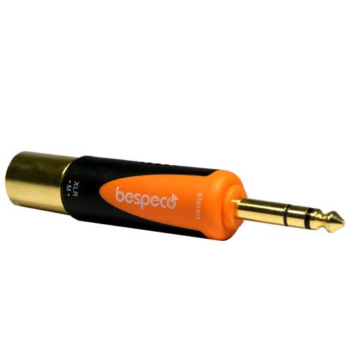 Bespeco SLAD515 Переходник 6.3mm stereo jack M / XLR3M