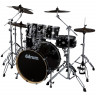 DDRUM DM B 522 MB -  ударная установка ,10"-12"-16"-22"-13х7" (без Hardware) , цвет Black Wrap (1 кор