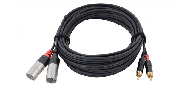 Аудио кабель Cordial CFU 6 MC сдвоенный