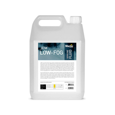 Жидкость для генераторов тяжелого дыма MARTIN JEM Low-Fog 5L