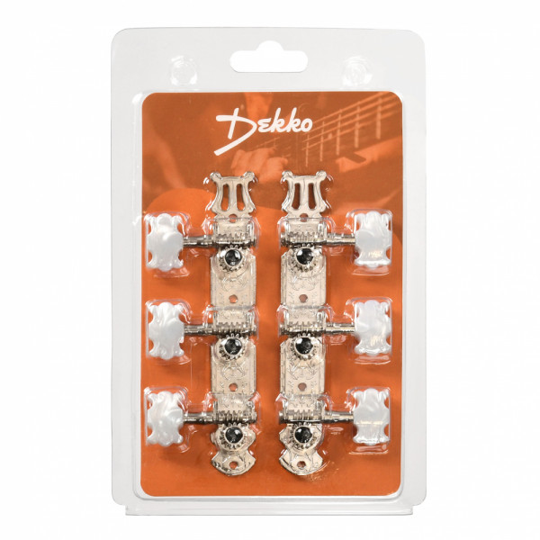 Колки на планке для классической гитары Rocket PK-11Nickel