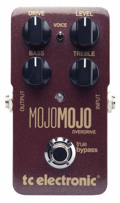 TC ELECTRONIC MojoMojo Overdrive напольная аналоговая гитарная педаль эффекта овердрайв