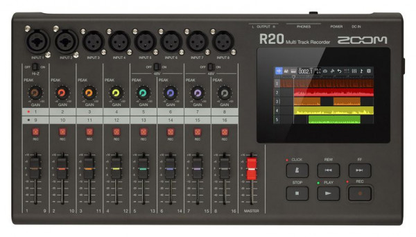 Мультитрековый аудиорекордер-портастудия Zoom R20
